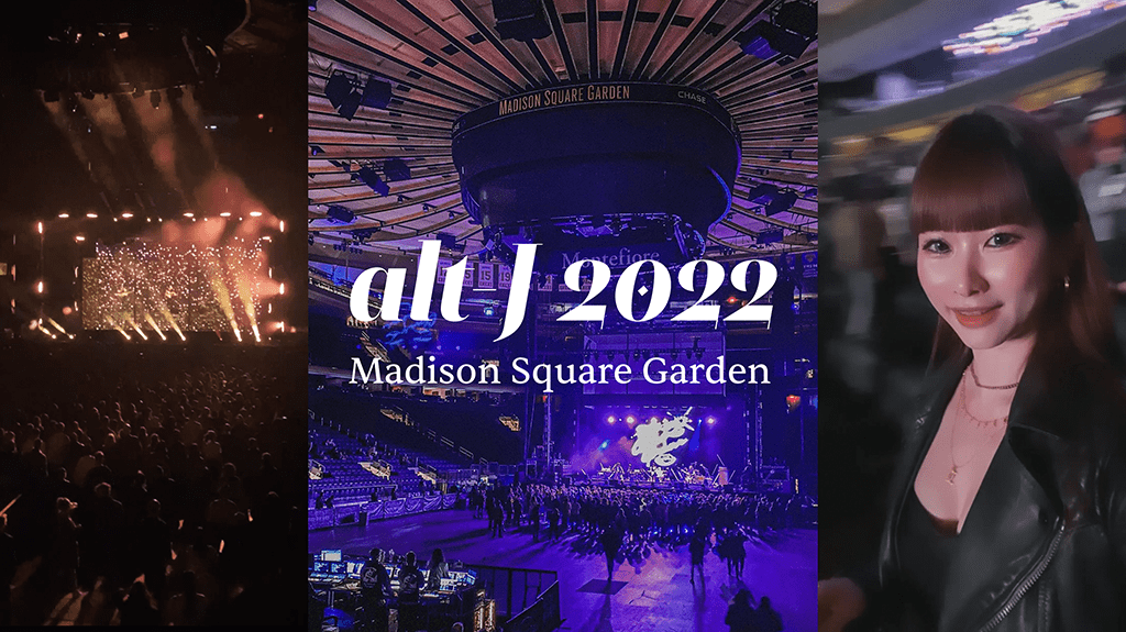 alt-J 2022 New York Concert at Madison Square Garden 紐約 演唱會 三角樂隊&nbsp;麥迪遜廣場花園