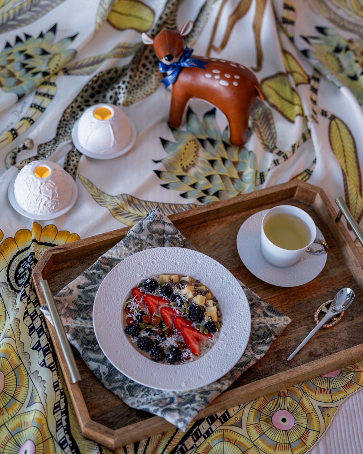 Brunch with Hermès & Bernardaud – Organic Essence, Art of Palate Design in Rhombus&nbsp;Composition.